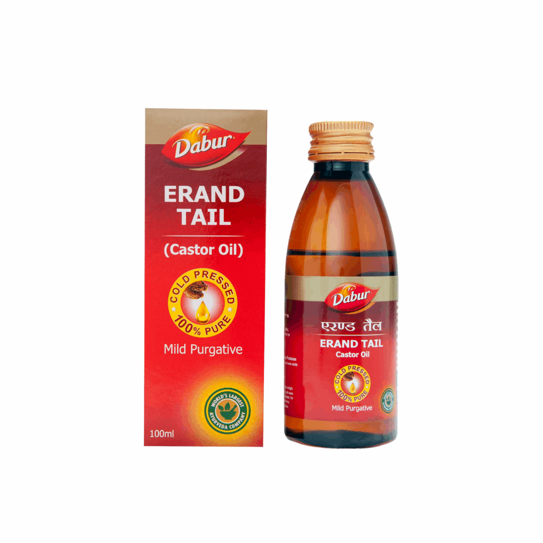 Касторовое масло Дабур (Erand Tail Dabur) 100мл - Izindii.kg