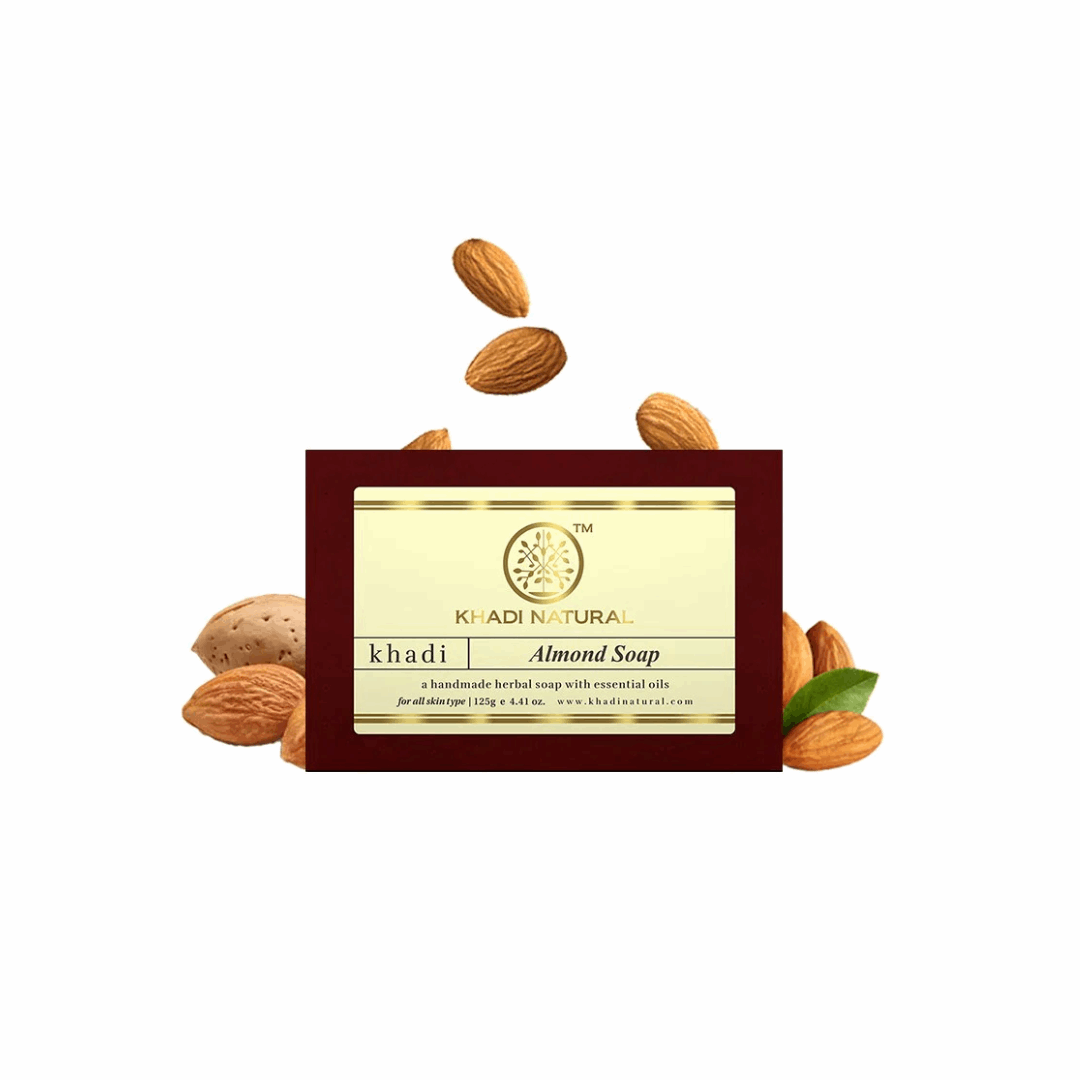 Мыло Миндальное (Almond Soap KHADI), 125 гр.