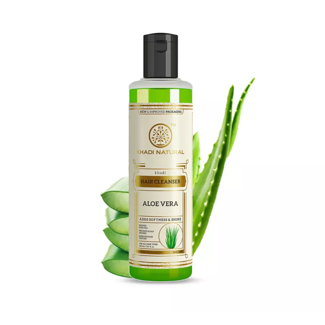 Шампунь Алое Вера, Кхади, Aloevera shampoo, Khadi, 210 мл