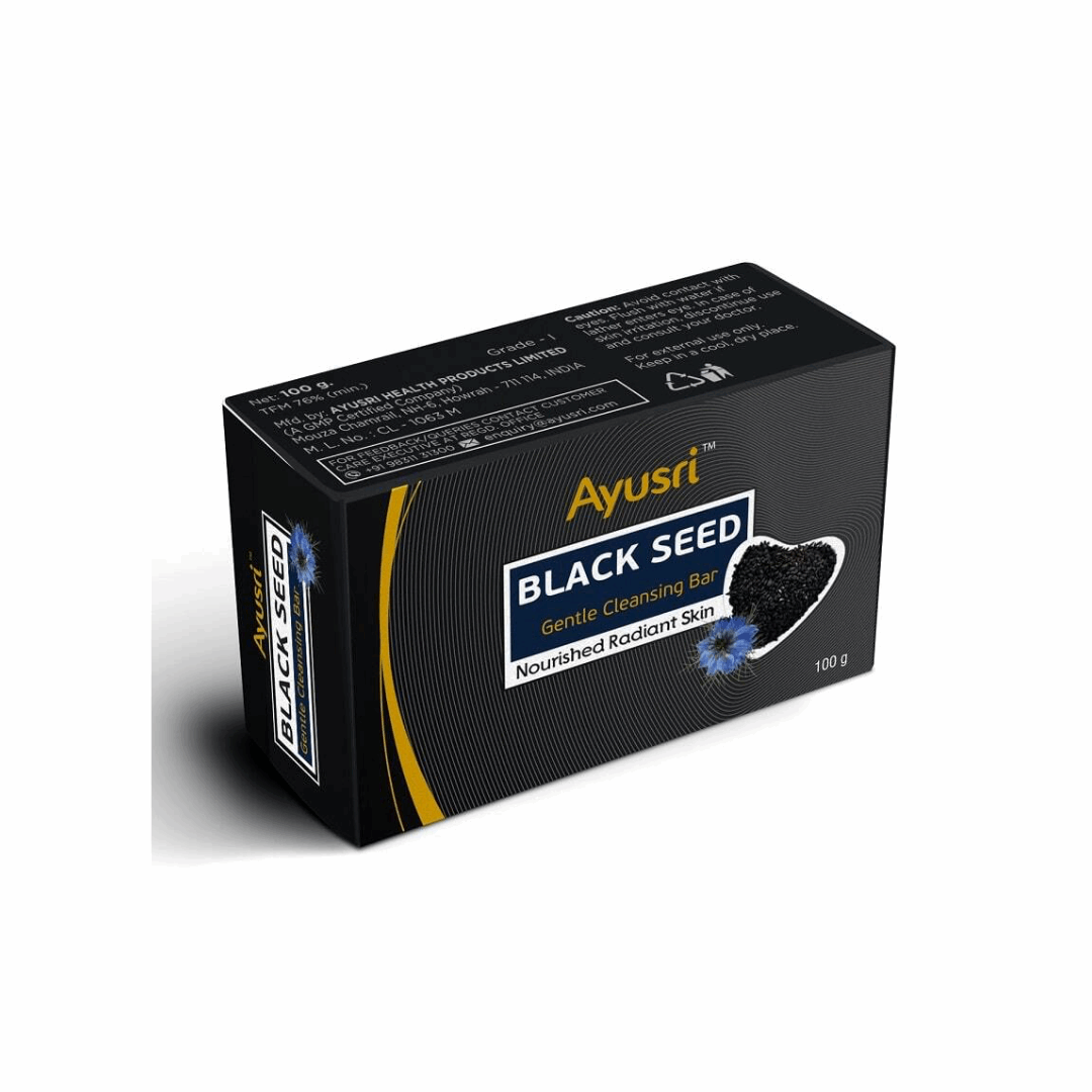 Мыло с черным тмином "BLACK SEED SOAP" 100 гр, Аюшри