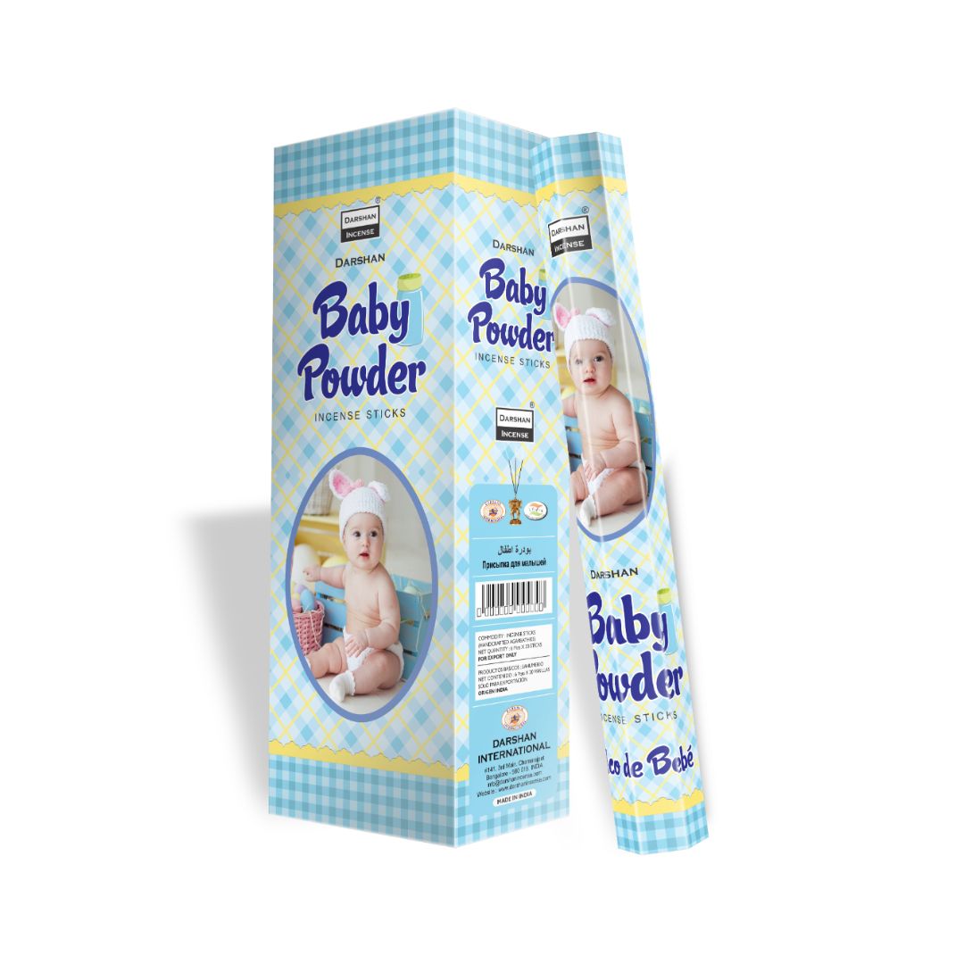 Благовония Детская Присыпка, Baby Powder Darshan