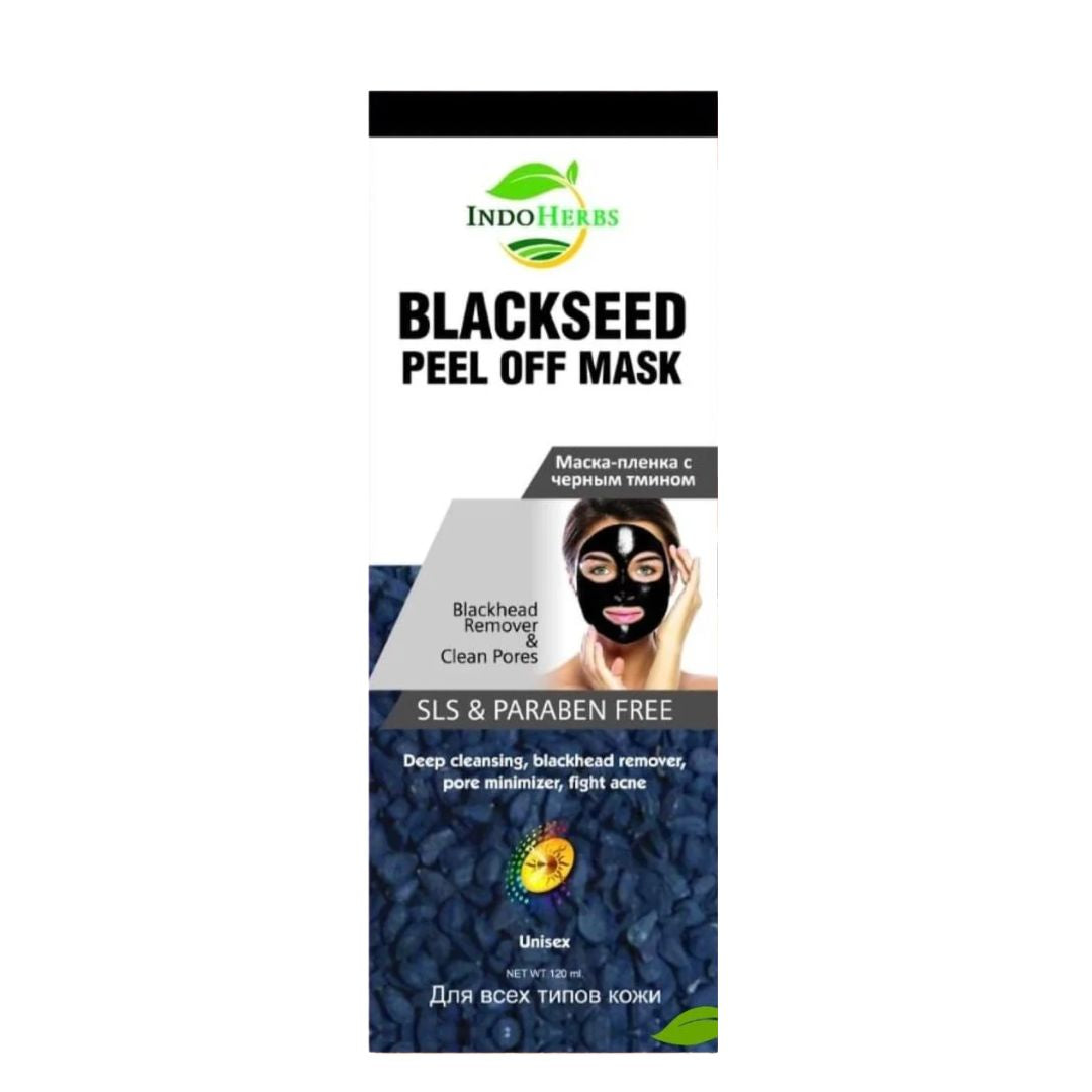 Маска-пленка с Углем (Charcoal peel of mask INDOHERBS)