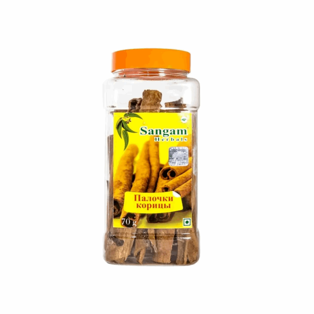 Корица палочки Сангам Хербалс (Sangam Herbals), 70 г.