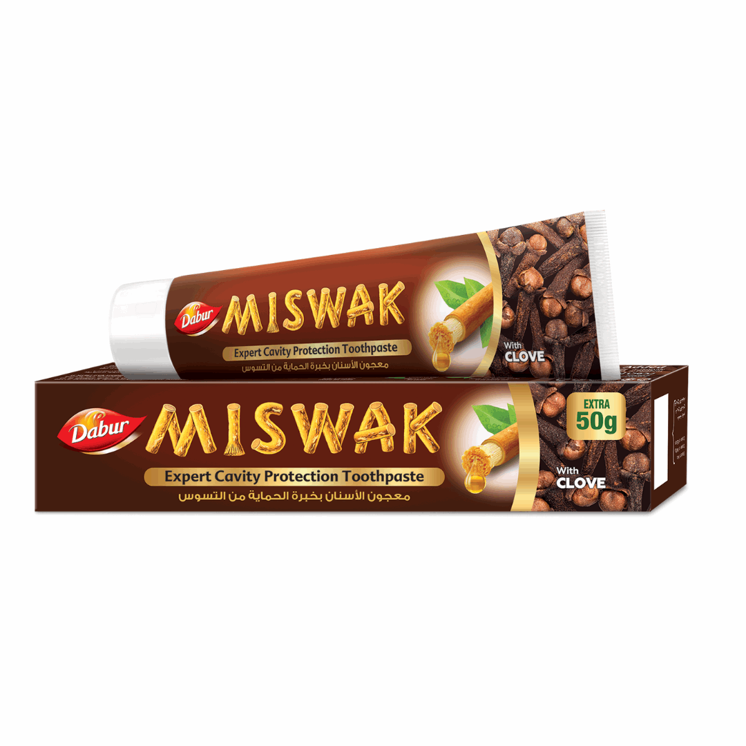 Зубная паста Dabur Miswak Clove с экстрактом Мисвака и маслом Гвоздики, 170 г