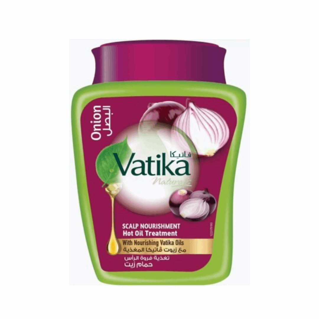 Маска для волос Dabur Vatika с экстрактом лука для питания кожи и роста волос, Ватика