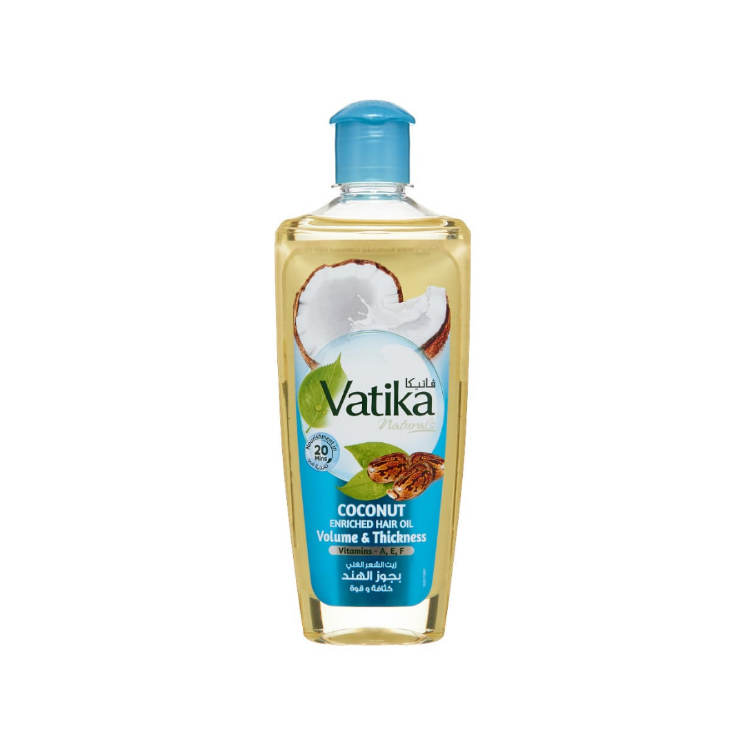 Масло для волос Кокос для объема, Dabur Vatika Coconut, 200 мл