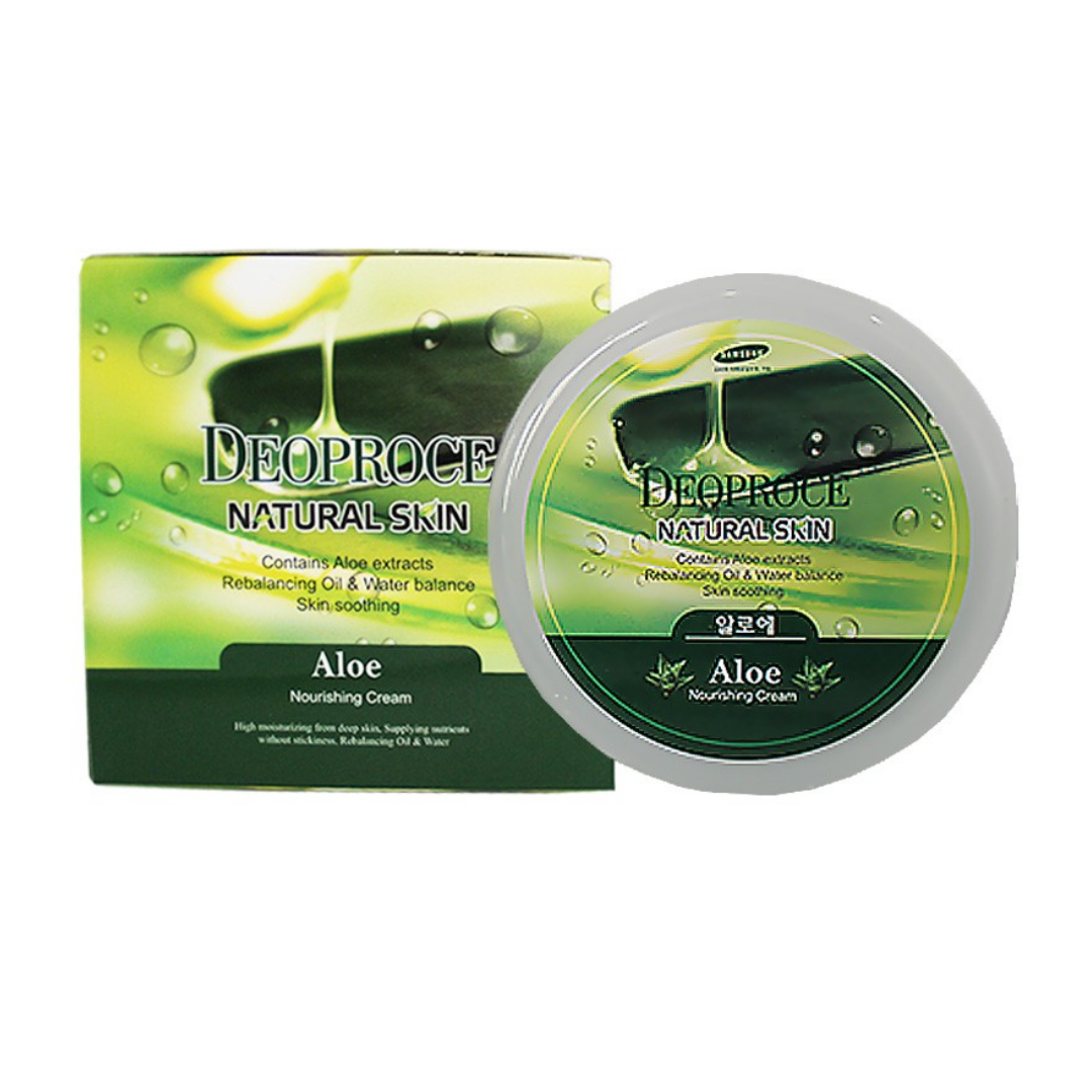 Deoproce Natural Skin Aloe Nourishing Cream