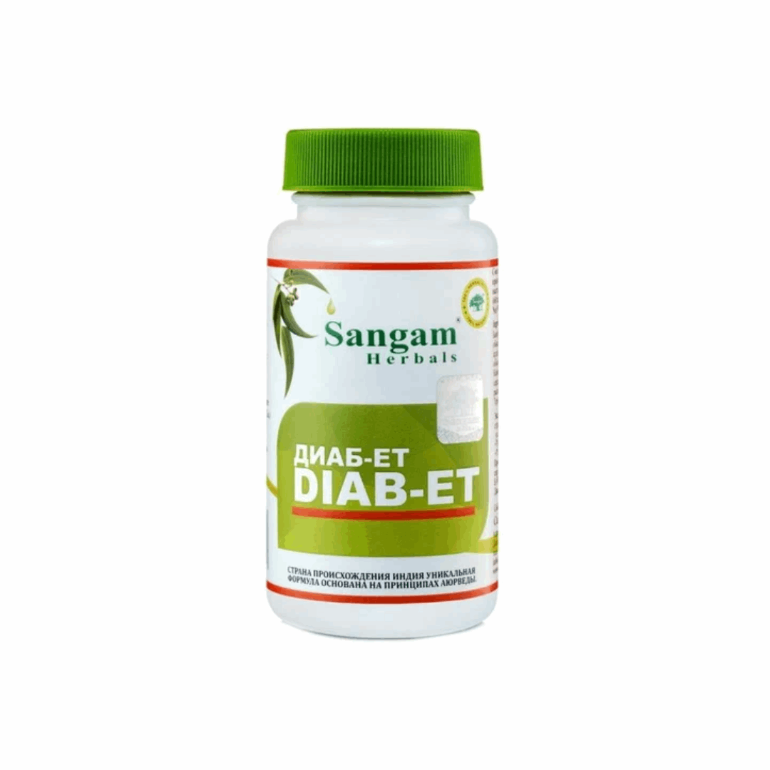 Диаб-Ет, Сангам Хербалс, Diab-Et, Sangam Herbals, 60 таб