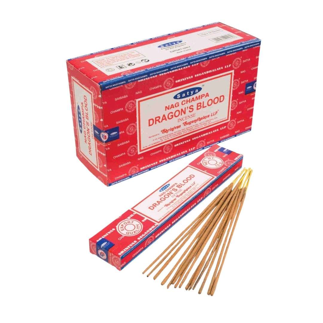 Благовония Кровь Дракона Сатья, Dragon Blood, Satya Incense