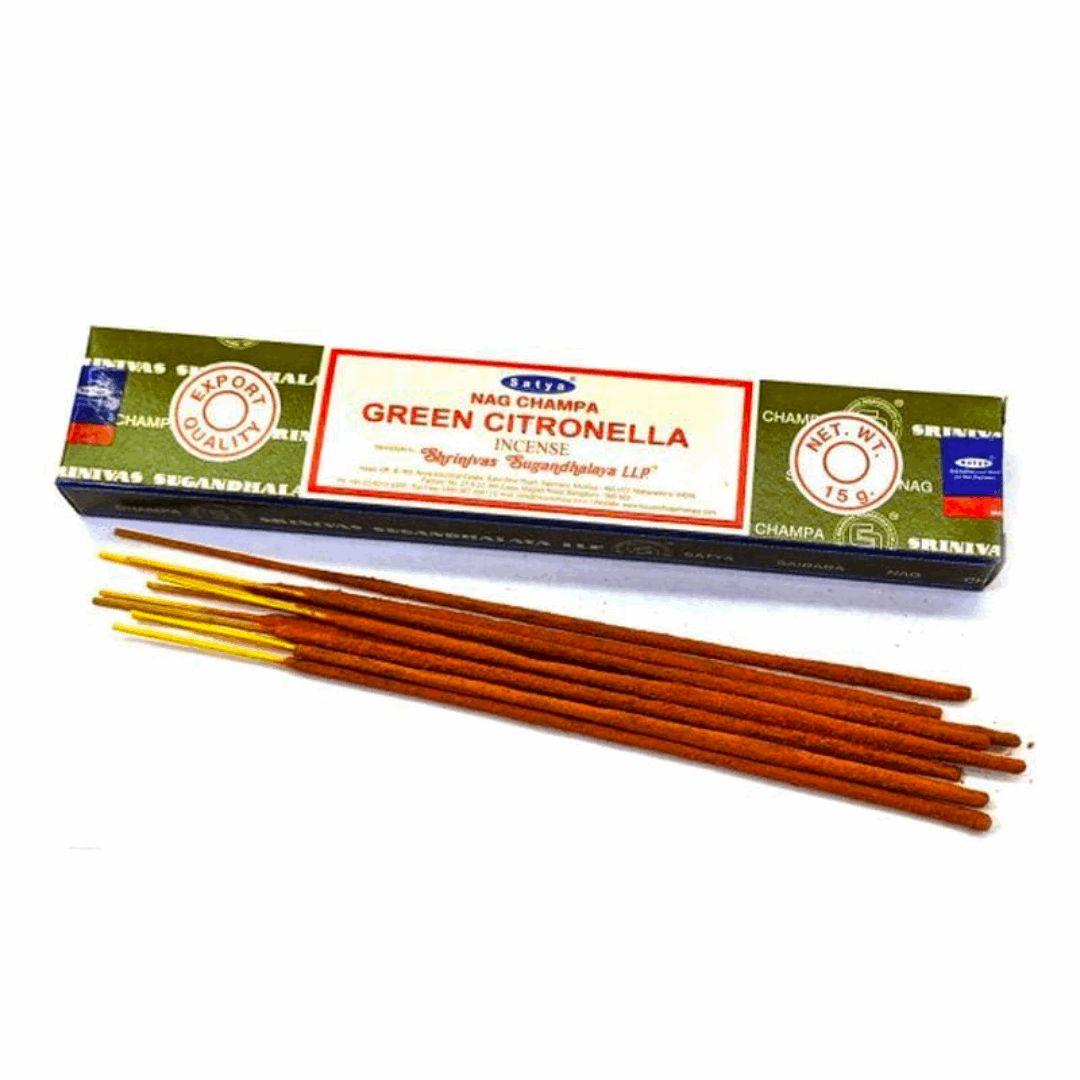 Благовония Green Citronella, Satya, 15 гр-Izindii.kg
