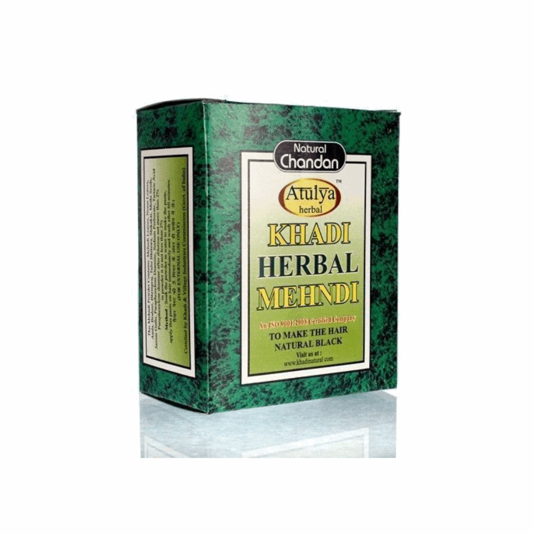 Хна Чёрная КХАДИ (Herbal Black Mehndi KHADI), 75 гр