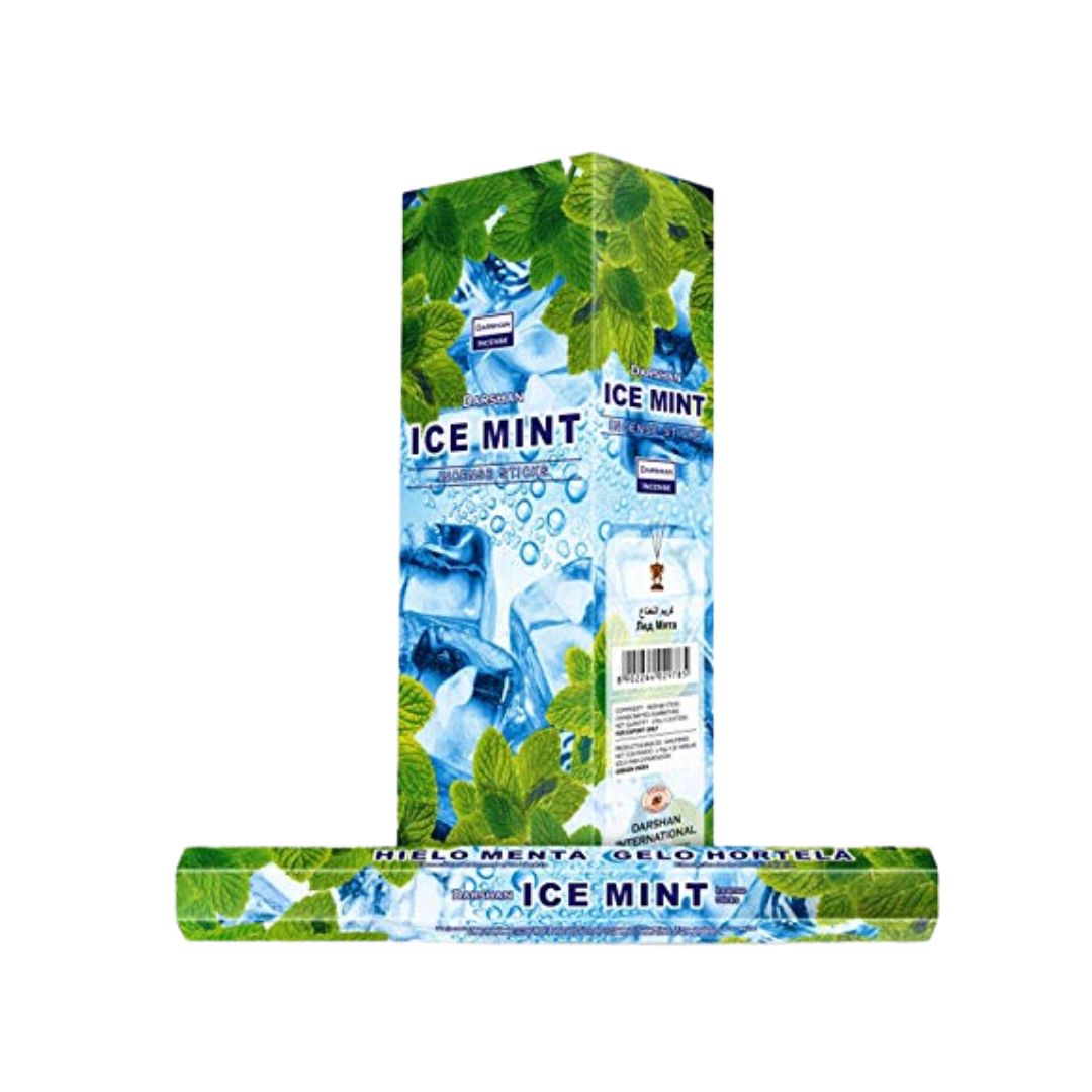 Благовония Даршан Ледяная мята, Ice Mint, Darshan