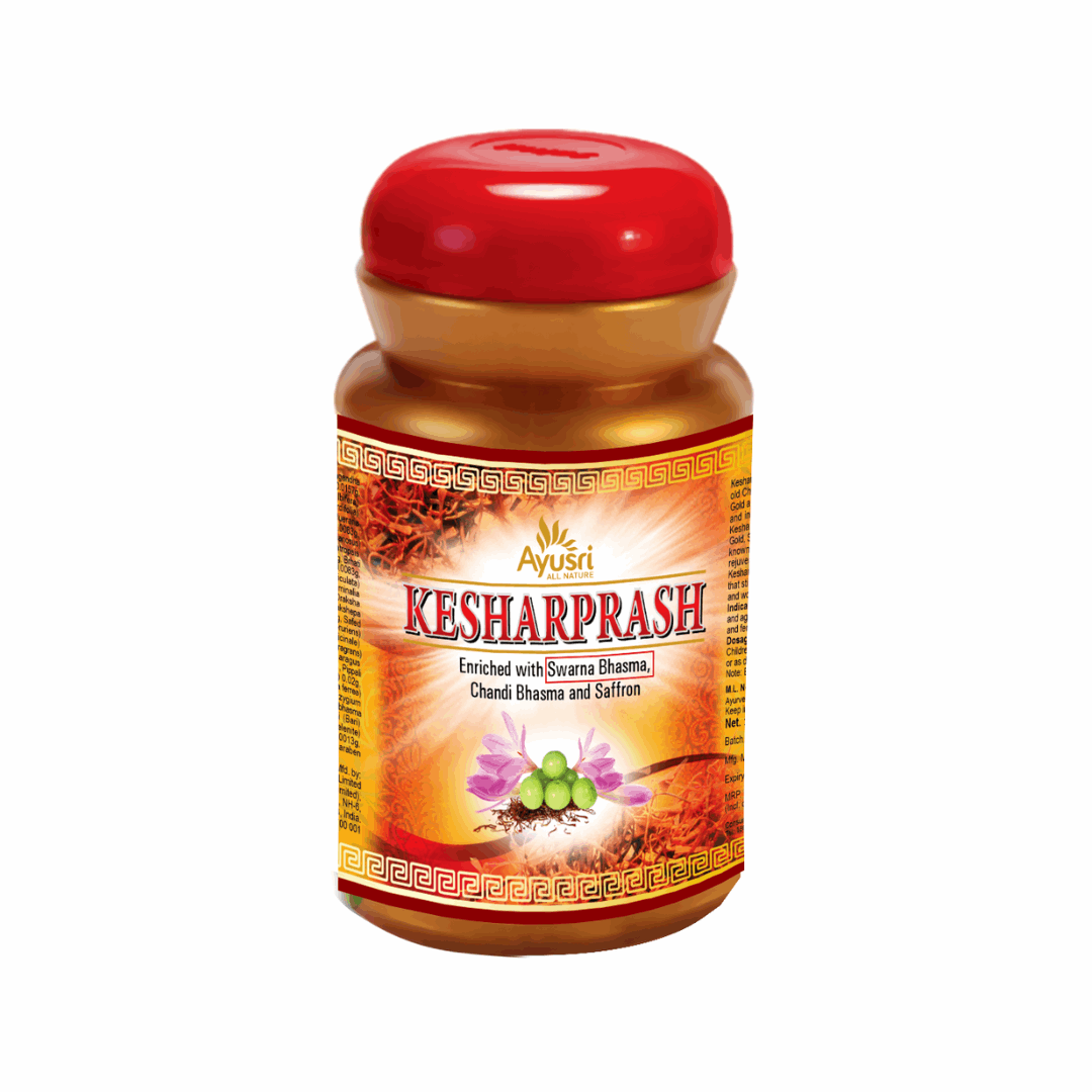Кешарпраш с золотом и шафраном,Kesharprash, Ayusri, 500 гр