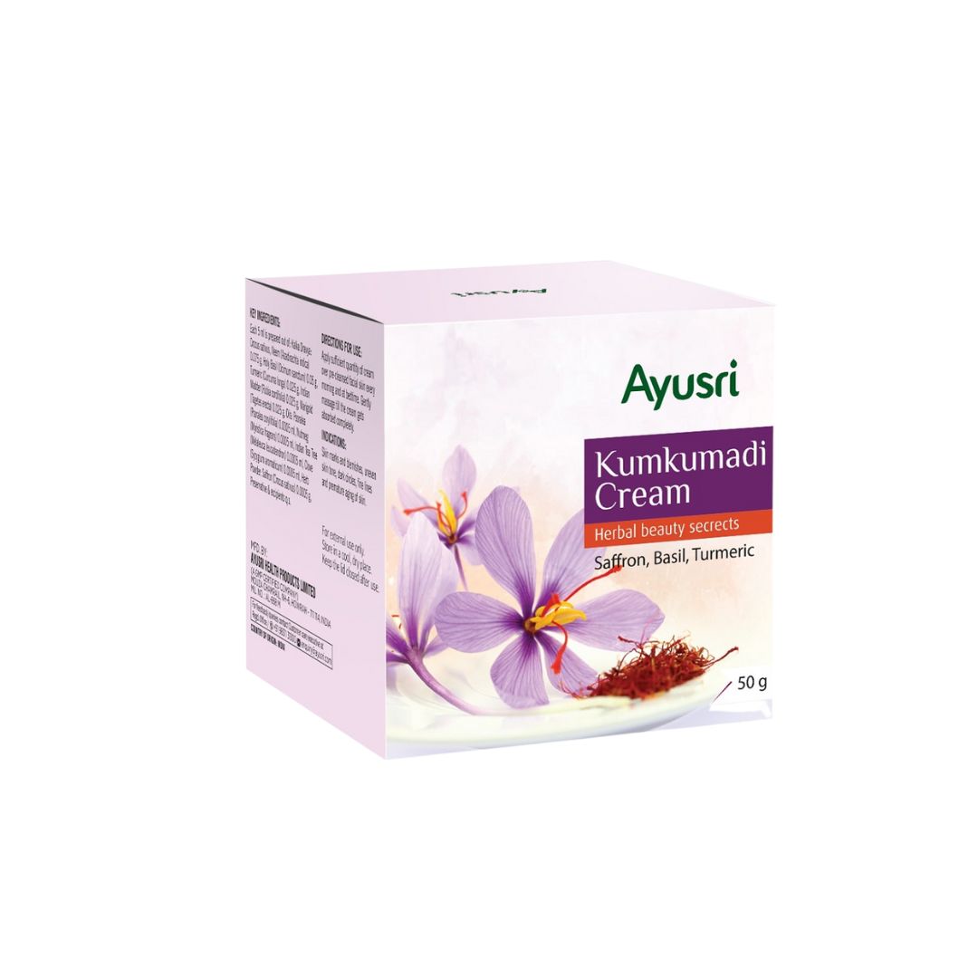 Крем Кумкумади (Kumkumadi Cream) Ayusri, 50 гр - Izindii.kg