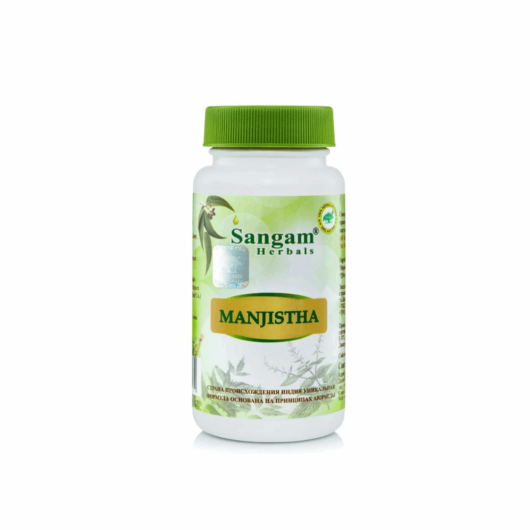Манжишта Manjishtha таблетки, Sangam Herbals