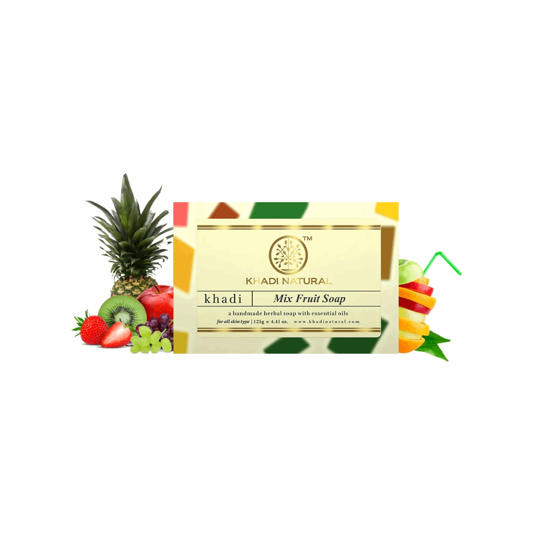 Мыло Фруктовый Микс (Mix Fruit KHADI), 125 гр