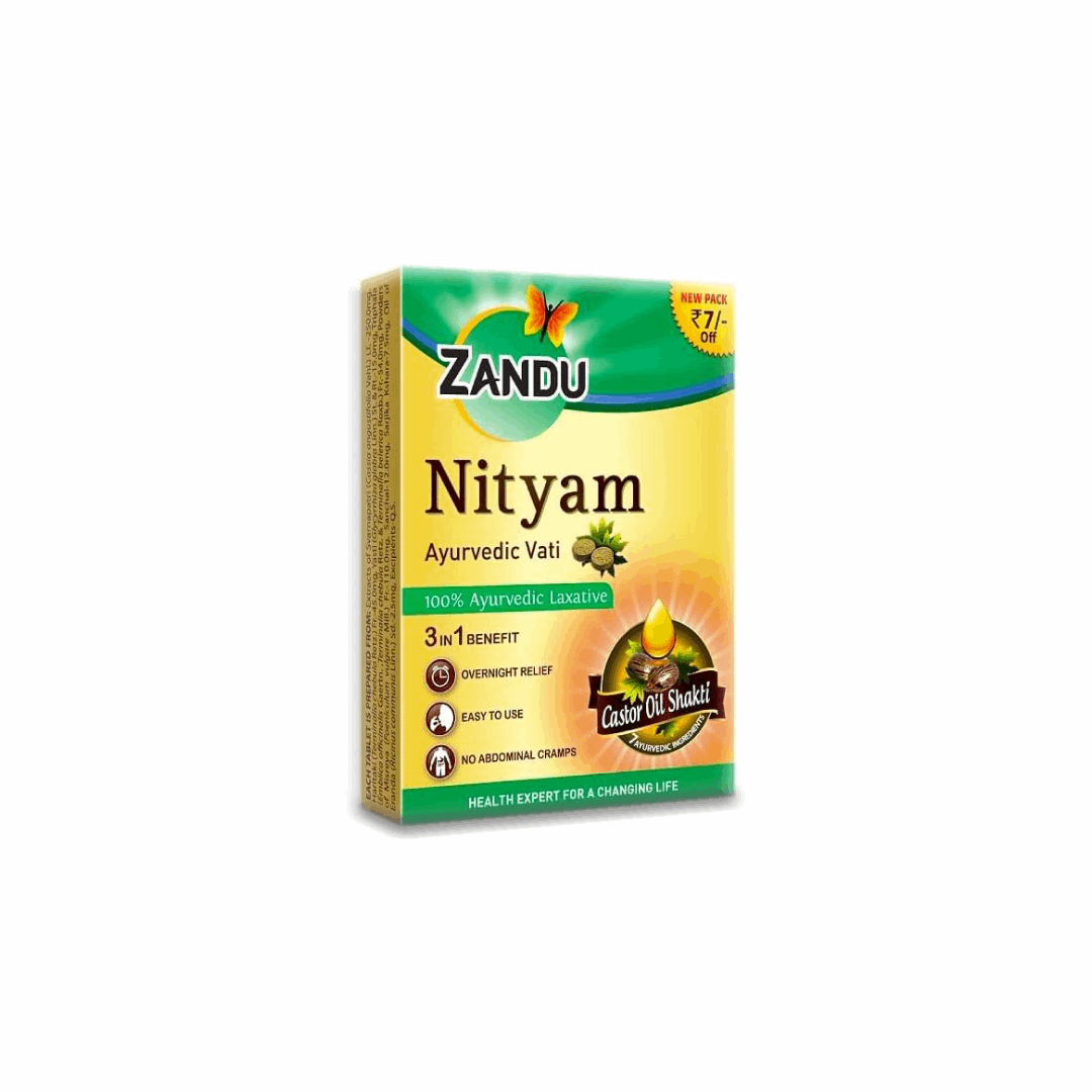 Нитьям (Nityam Zandu), Натуральное слабительное