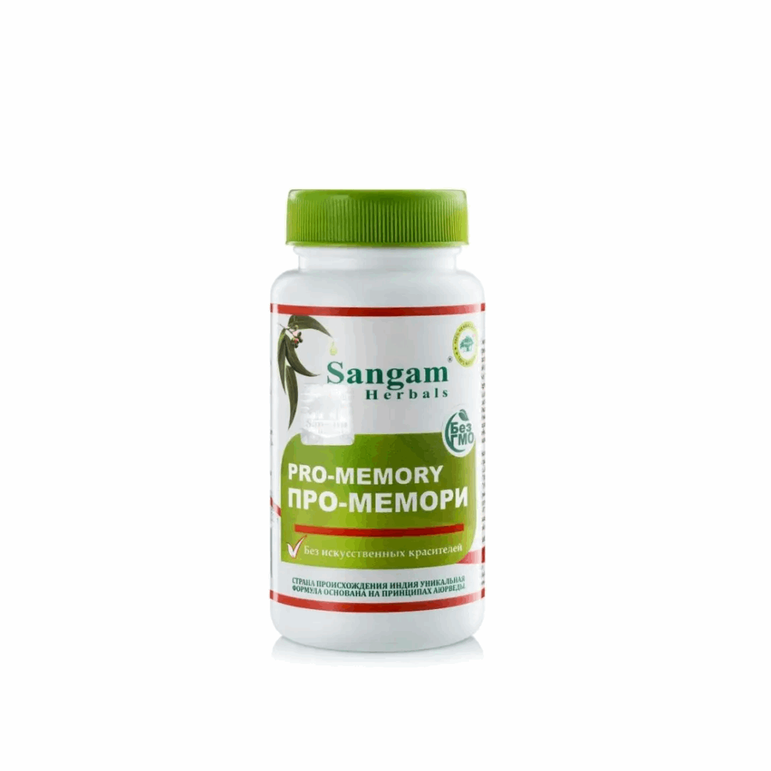 Про-Мемори (Pro-Memory) Sangam Herbals, 60 таб