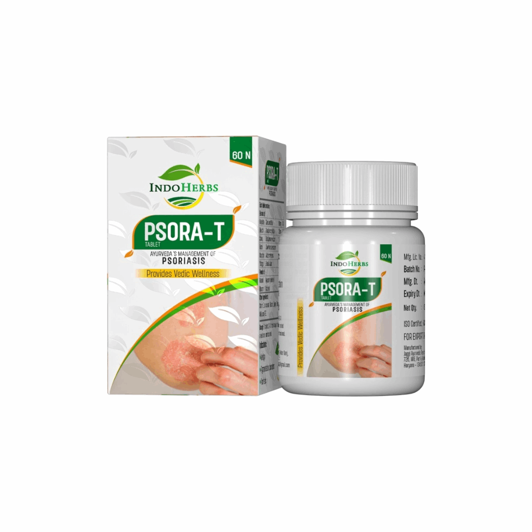 Псора-Т, Indo Herbs, лечение псориаза(60 таблеток)