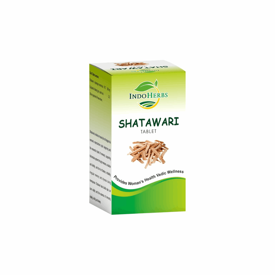 Шатавари, для женского здоровья,IndoHerbs(60 таблеток)
