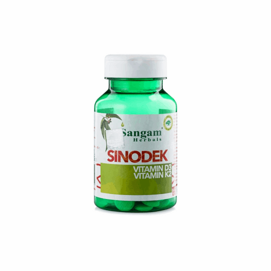 Синодекс (Витамины D3 и K2), Sangam Herbals, 60 таблеток по 750 мг
