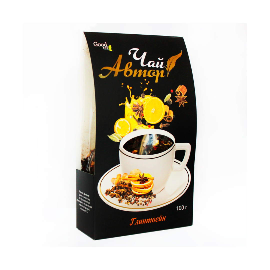 Черный чай с добавками "Автор" Глинтвейн, 100 гр