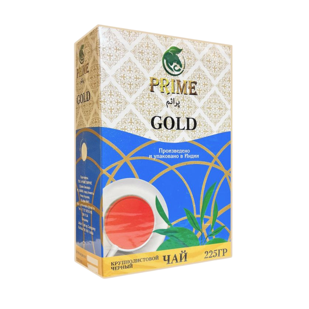 Индийский крупнолистовой черный чай, Прайм голд, 225гр