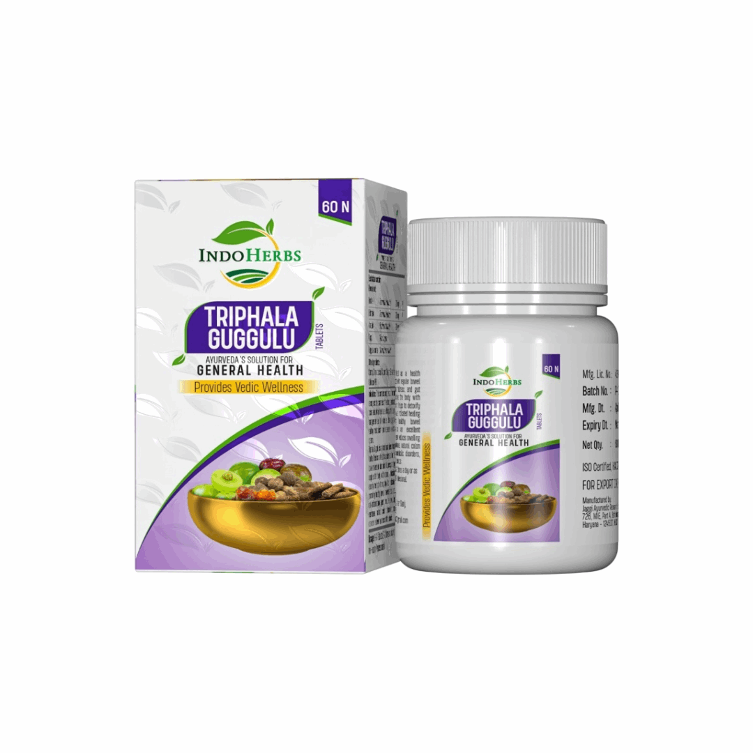 Трифала Гуггул, IndoHerbs (60 таблеток) - Izindii.kg