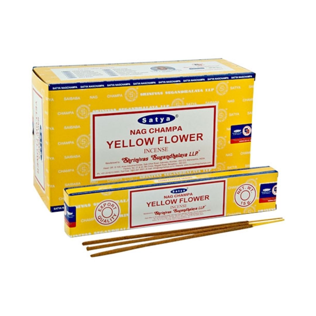 Благовоние Желтый цветок (Yellow Flower incense sticks)