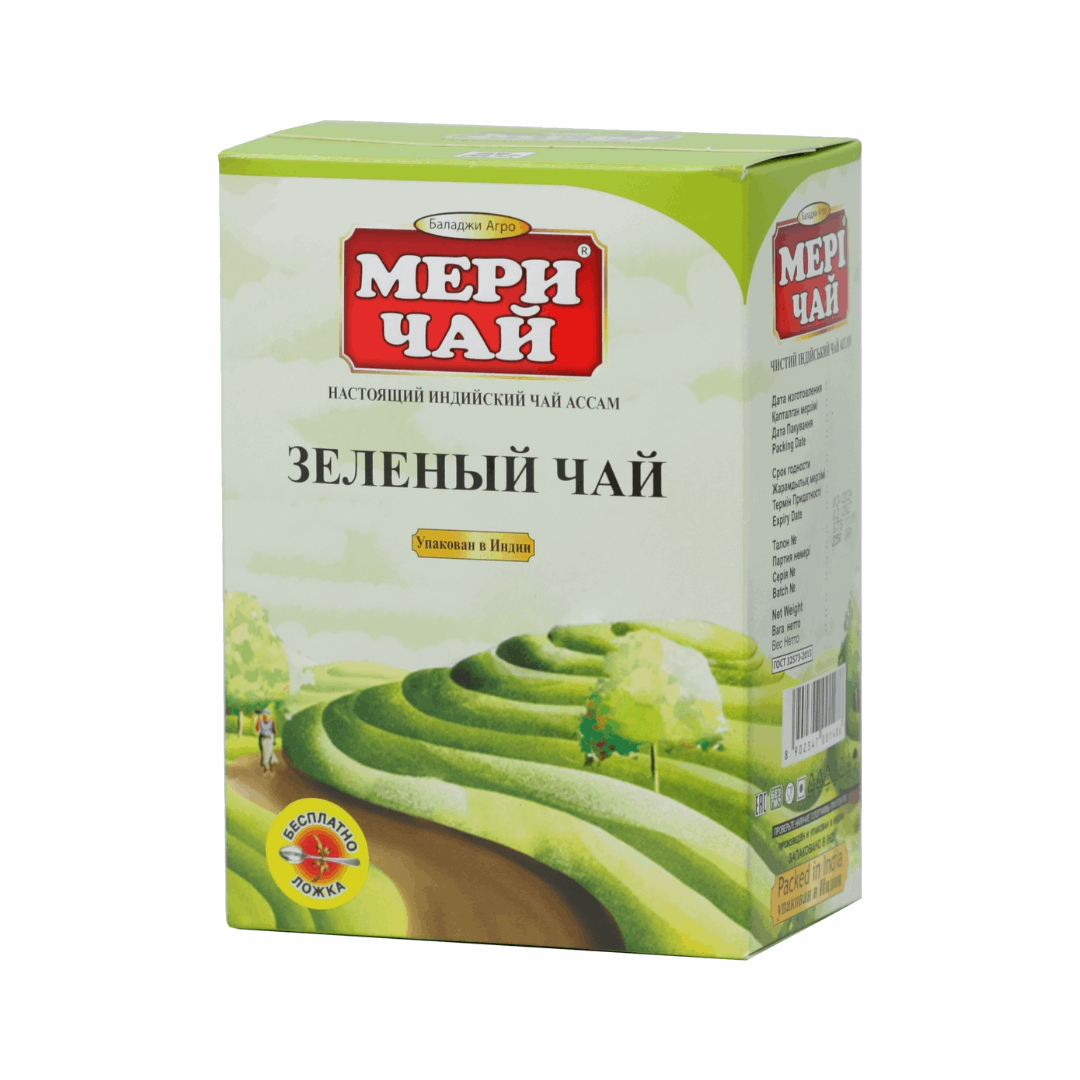 Зеленый крупнолистовой чай Мери чай (Meri Chai), 250 гр
