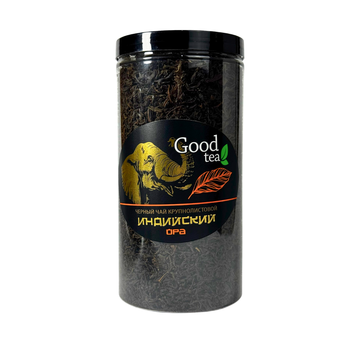 Индийский черный КРУПНОЛИСТОВОЙ чай OPA, 240 гр, банка