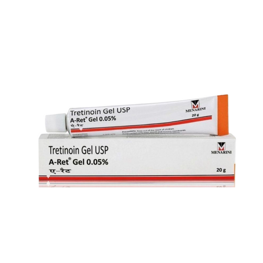 Третиноин гель А-рет 0,05%, Tretinoin Gel Uos A-ret, Menarini 20 гр