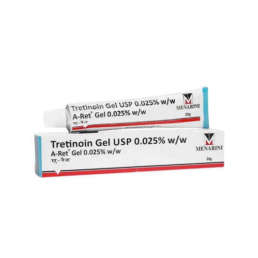 Третиноин гель А-рет 0,025%, Tretinoin Gel Uos A-ret, Menarini 20 гр