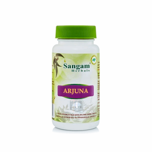 Арджуна Сангам Хербалс (Arjuna Sangam Herbals), 60 таблеток, 750 мг