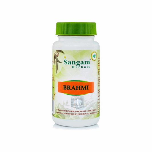 Брахми, брами Сангам Хербалс (Brahmi Sangam Herbals) 60 таблеток, 650 мг