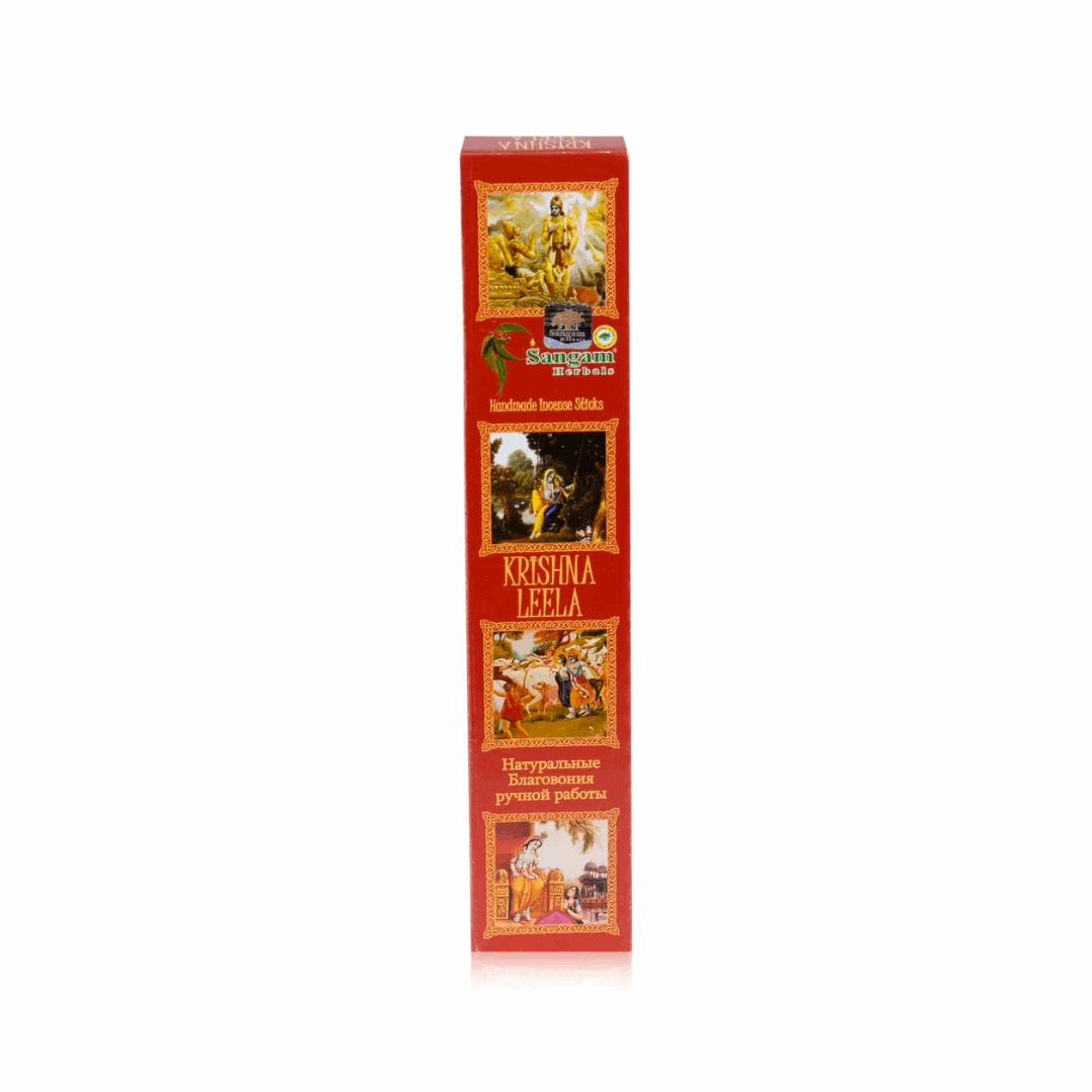 Благовония Кришна Лила, Krishna Leela, Sangam Herbals, Сангам, 15 гр