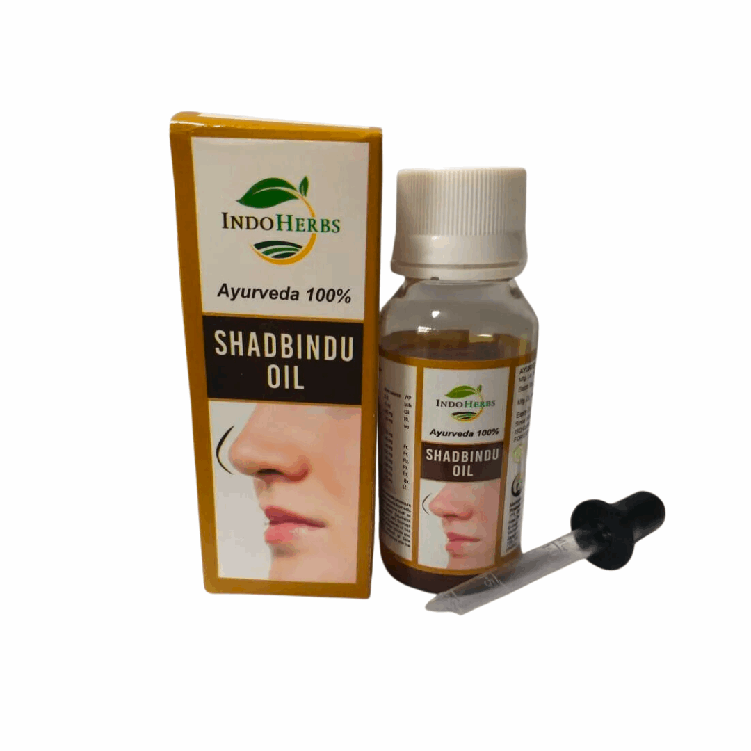 Шадбинду масло при инфекционных заболеваниях носа (Shadbindu oil INDOHERBS), 50 мл