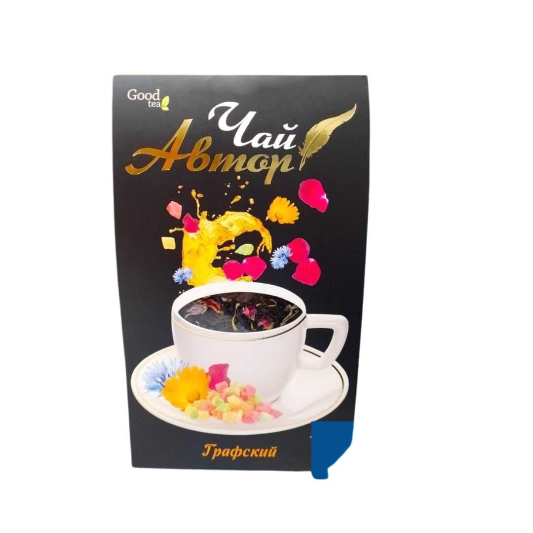 Черный чай с добавками "Автор" Графский 100гр