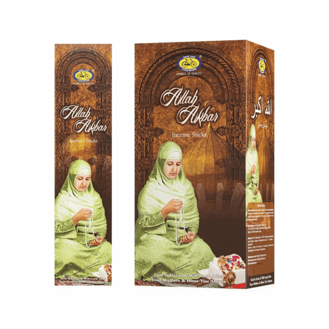 Благовония Allah Akbar Аллах Акбар, 20 шт Handcrafted Cycle