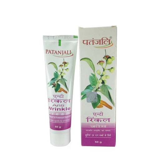 Крем для лица от морщин (Anti wrinkle cream) Patanjali, Патанджали 50г - Izindii.kg