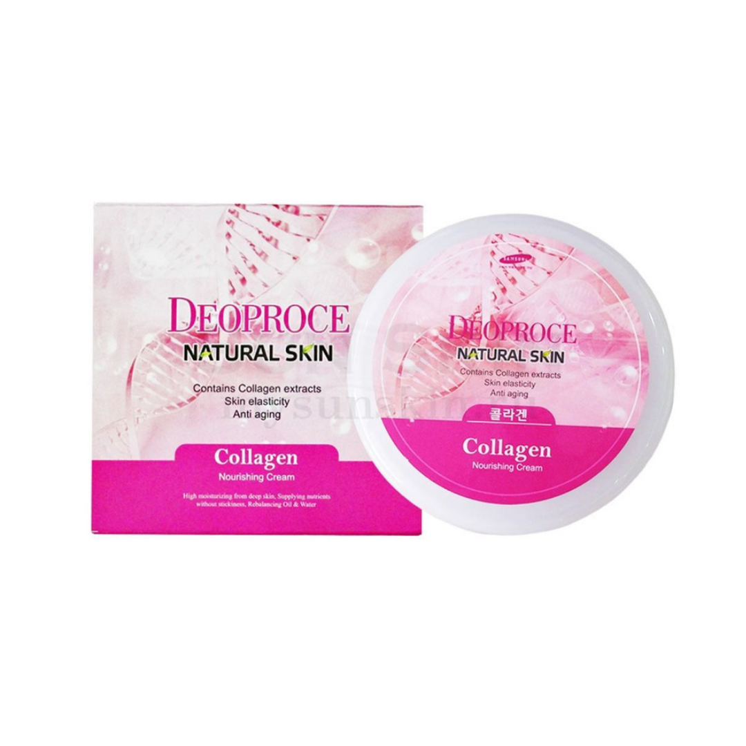  Deoproce Natural Skin Collagen Nourishing Cream