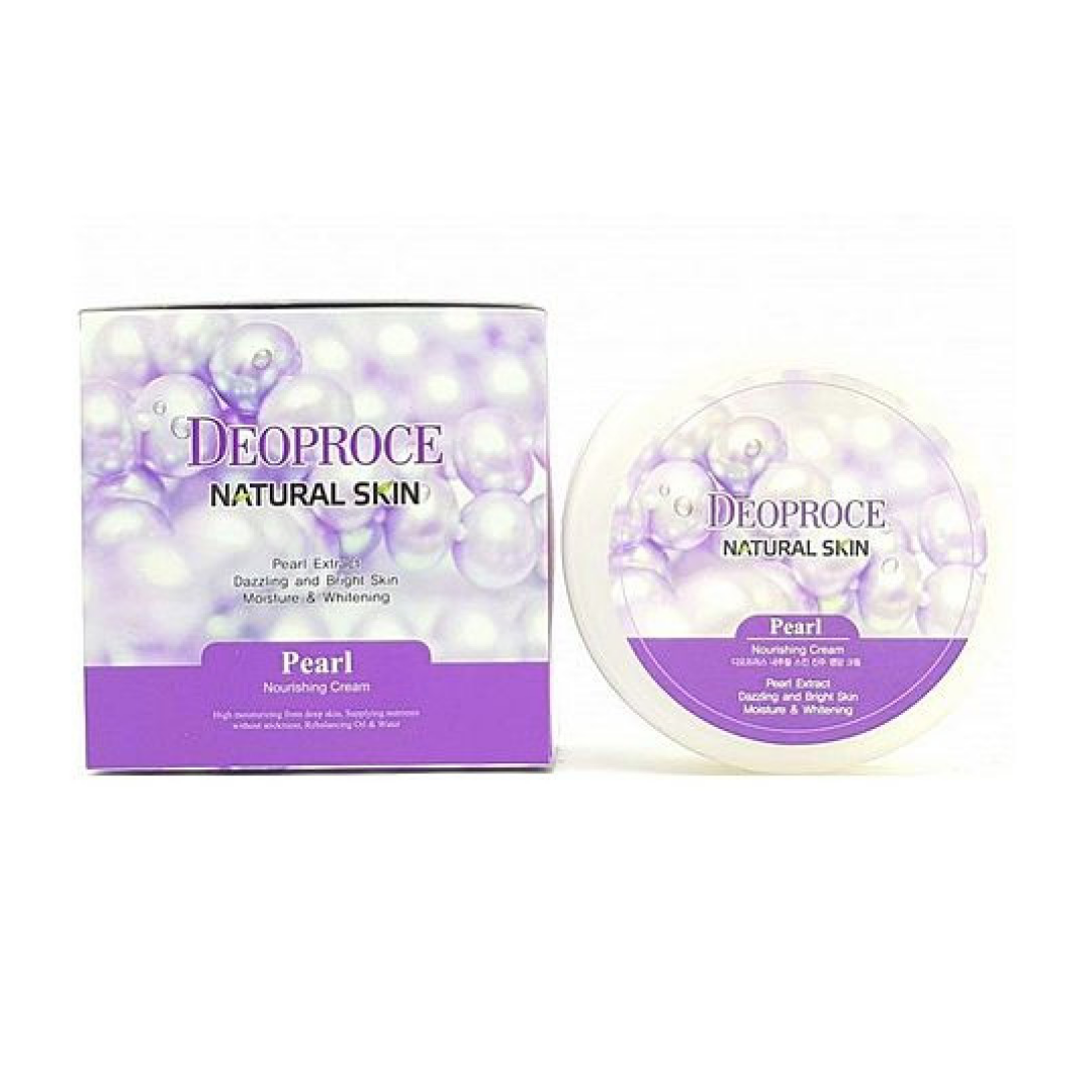 Deoproce Natural Skin Pearl Nourishing Cream