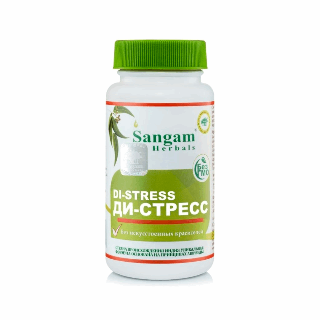 Ди-стресс, Сангам Хербалс, Di-Stress, Sangam Herbals