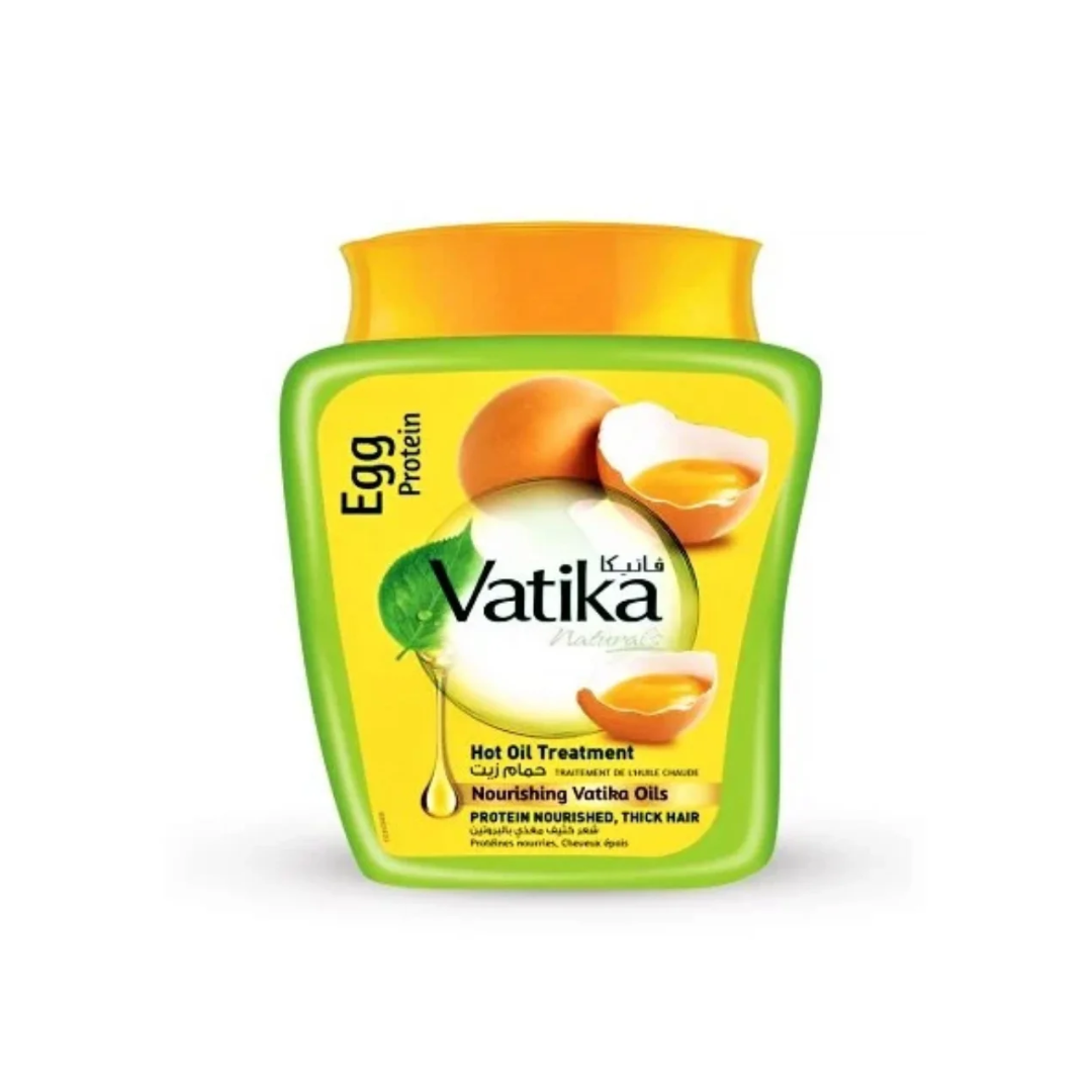 Маска для волос Яичный протеин Дабур Ватика (Egg Protein Hair Mask Dabur Vatika), 500 г.