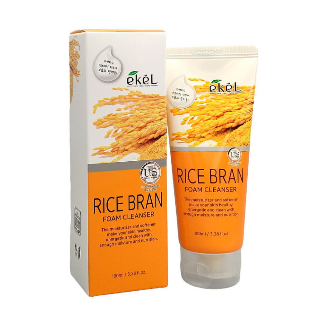 Ekel Foam Cleanser Rice Bran
