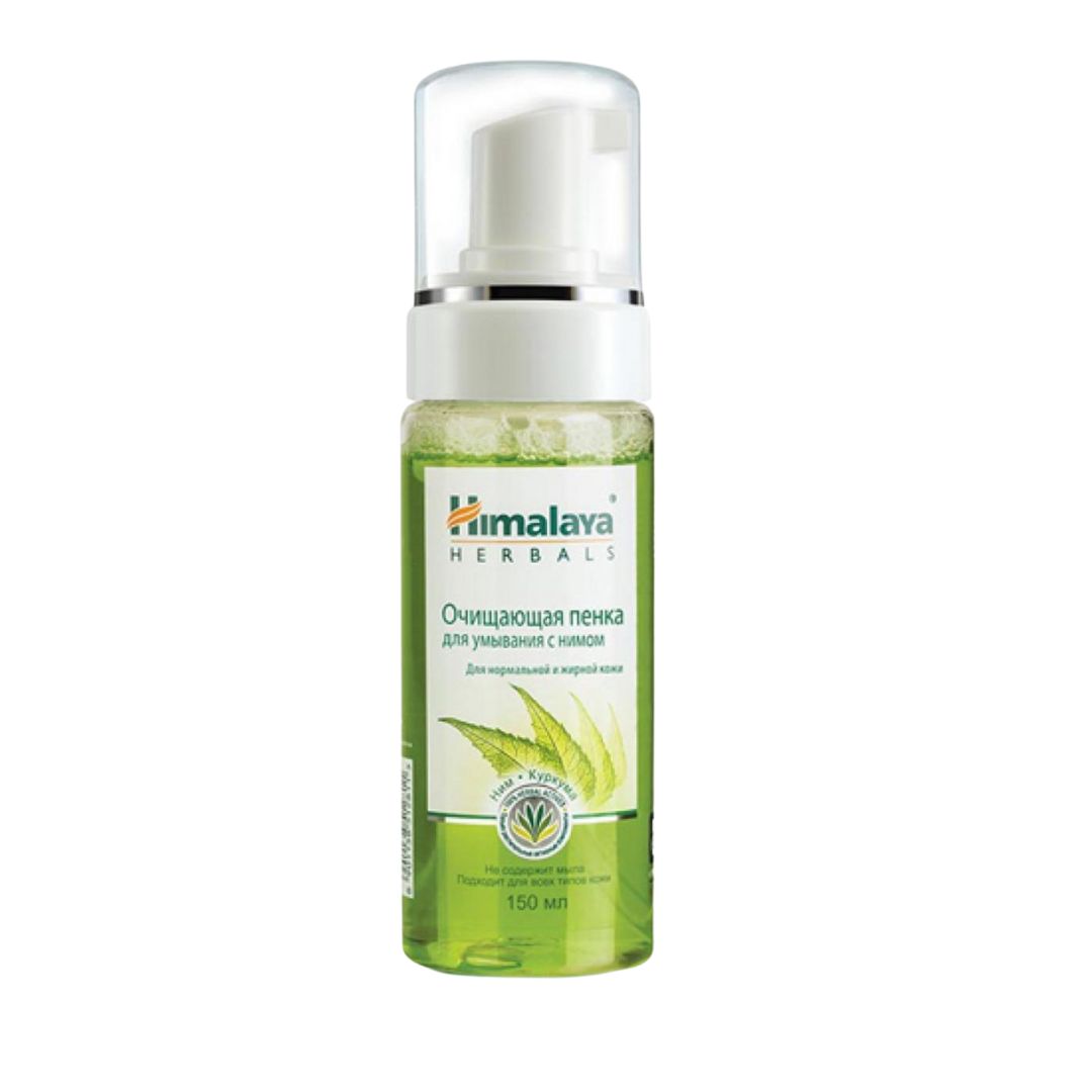 Пенка мусс для умывания очищающая с нимом, Himalaya herbals