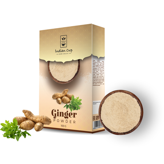 Имбирь молотый порошок, Ginger powder, Indian cup, 100 гр