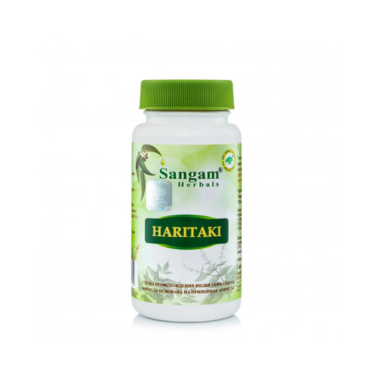 Харитаки, Haritaki, Sangam Herbals. 60 таблеток - Izindii.kg