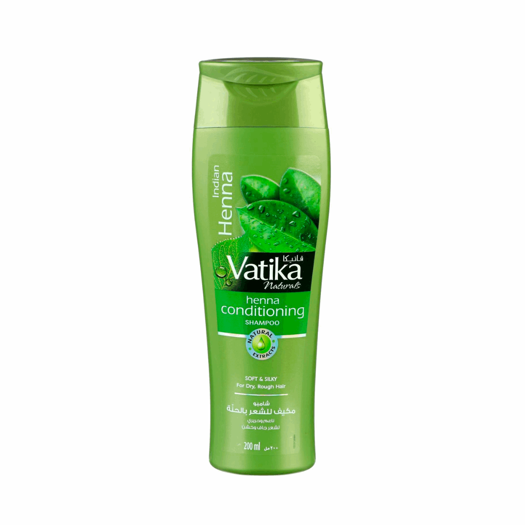 Шампунь для сухих волос с Хной, Дабур Ватика, Henna Shampoo Dabur Vatika, 400 мл - Izindii.kg