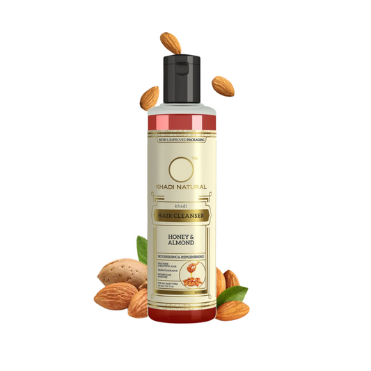Шампунь KHADI Мед и Миндаль (Honey & Almond), 210 мл.